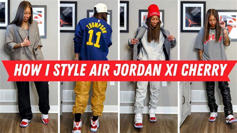 another how to style this time on the new jordan 11 "cherry" hit me in the comments if you need help securing anything you seen in this video than. . Cherry 11 outfits